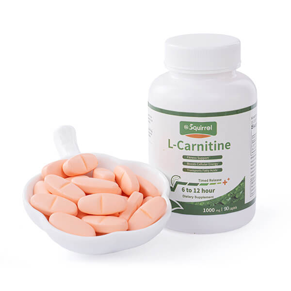 L-Carnitine 1000 مجم 90 قرصًا مستدام الإفراج عن البلع وفقدان الوزن